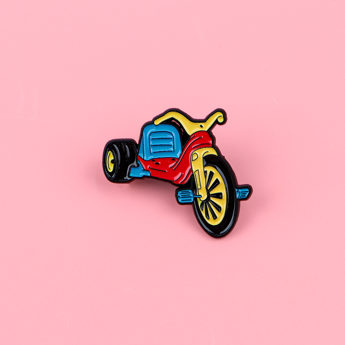Vintage Fashion Boutique - Retro Bicycle Enamel Pin Vintage Brooch