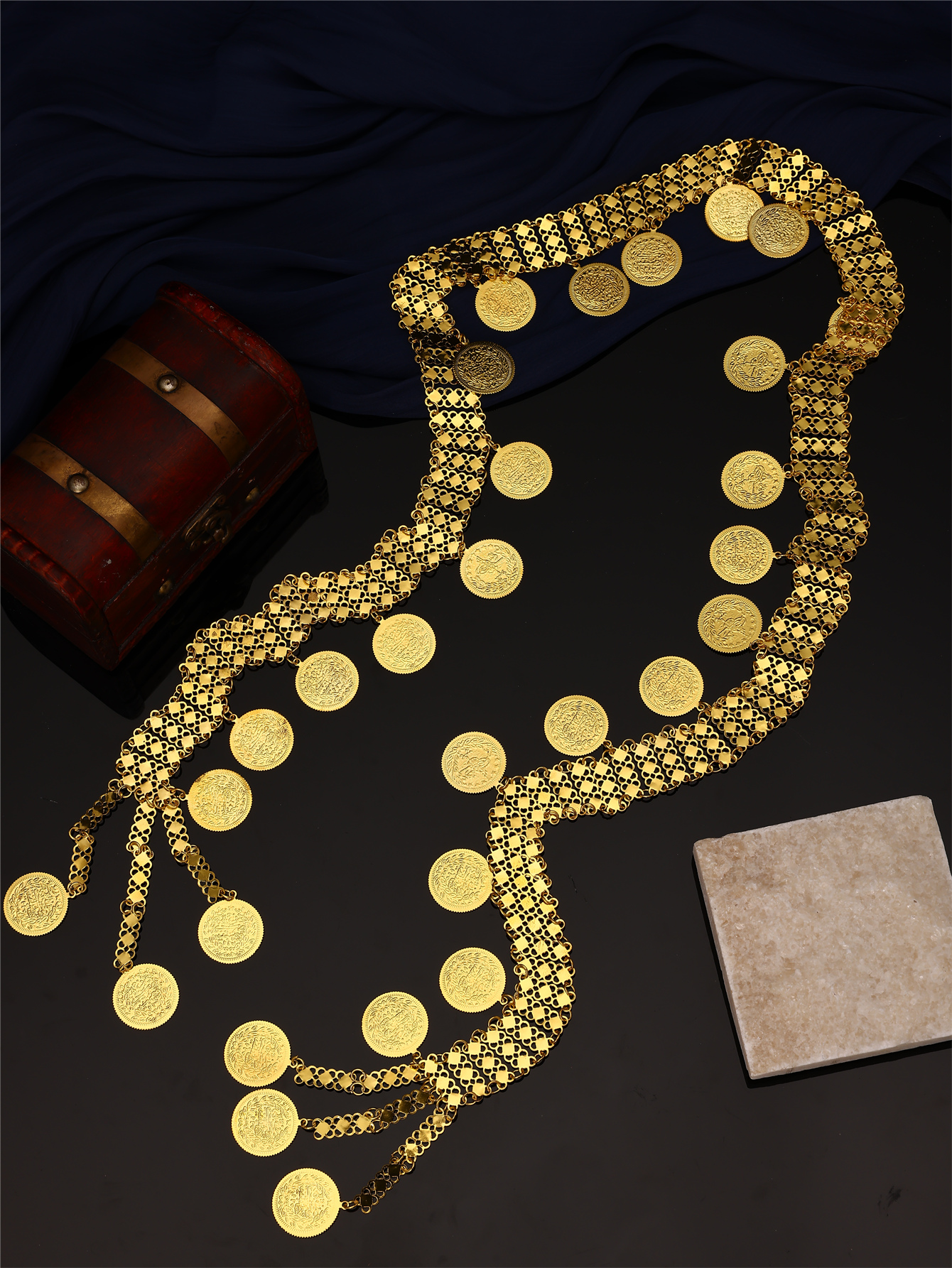 Vintage Fashion Words - Luxurious Vintage Women's Body Chain, Multifunctional,