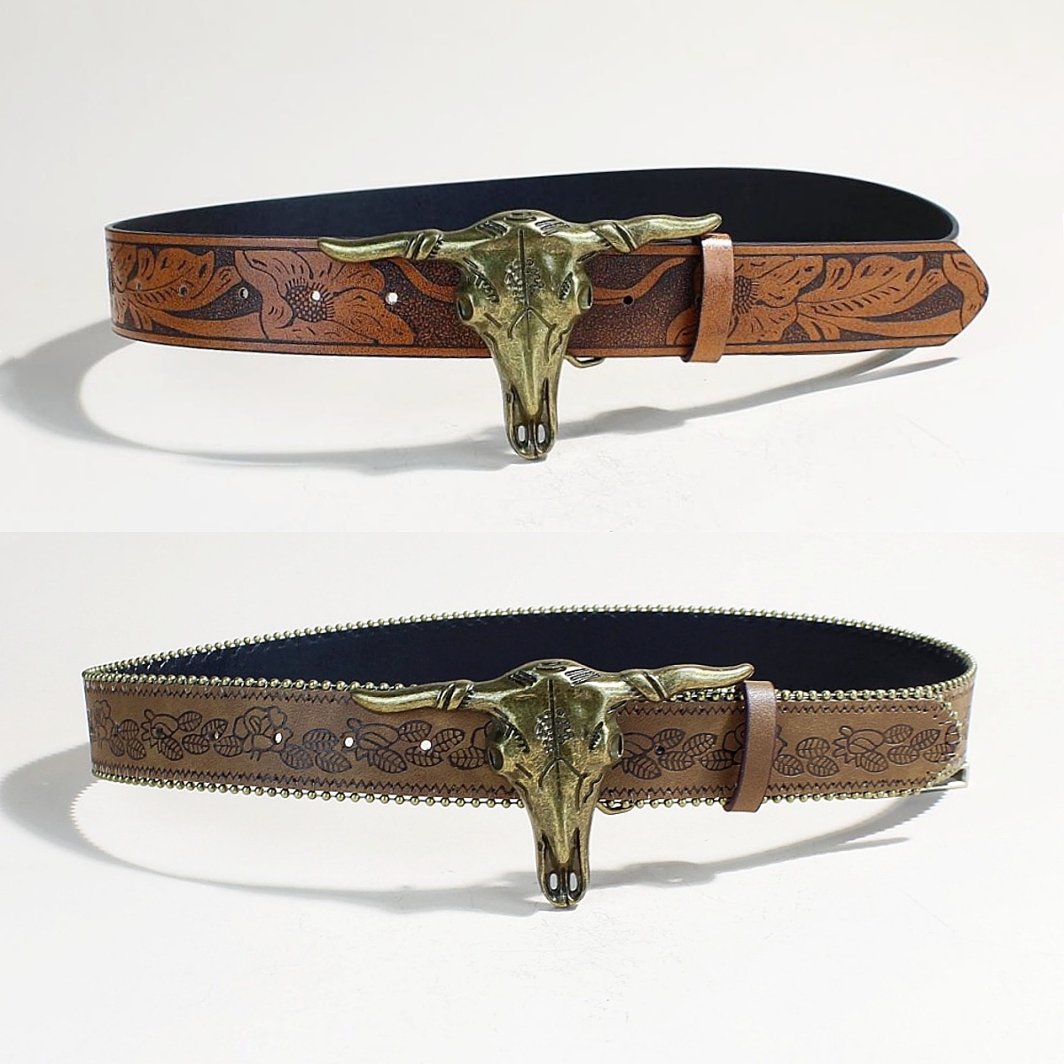 Vintage Fashion Enthusiasts - Premium Textured Leather Strap With Vintage