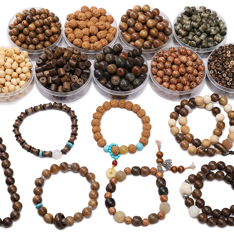 1-130pcs Vintage Natural Wood  - Vintage Fashion Words ulasan dan harga