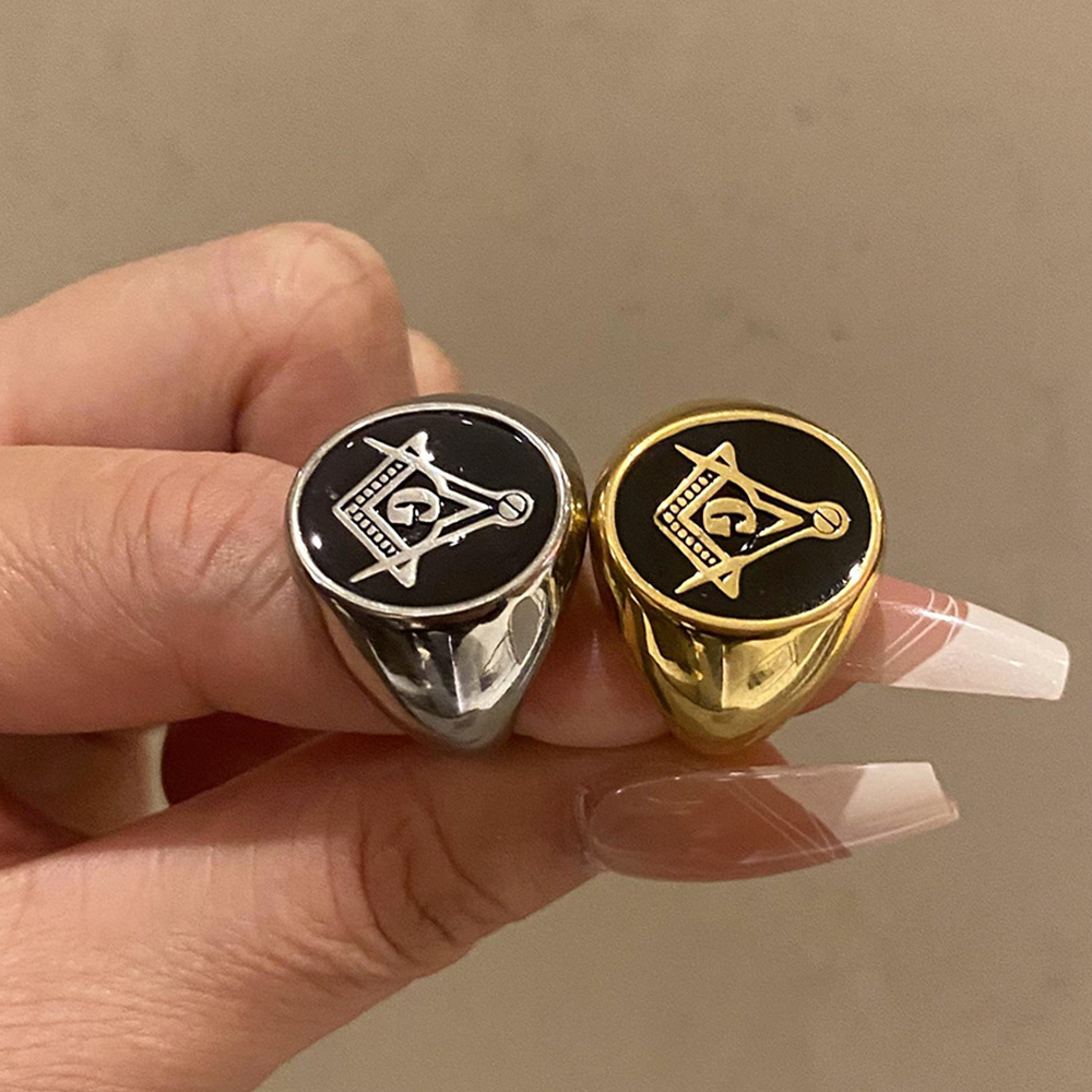 Men Vintage 316L Stainless Ste - Vintage Fashion Rings ulasan dan harga