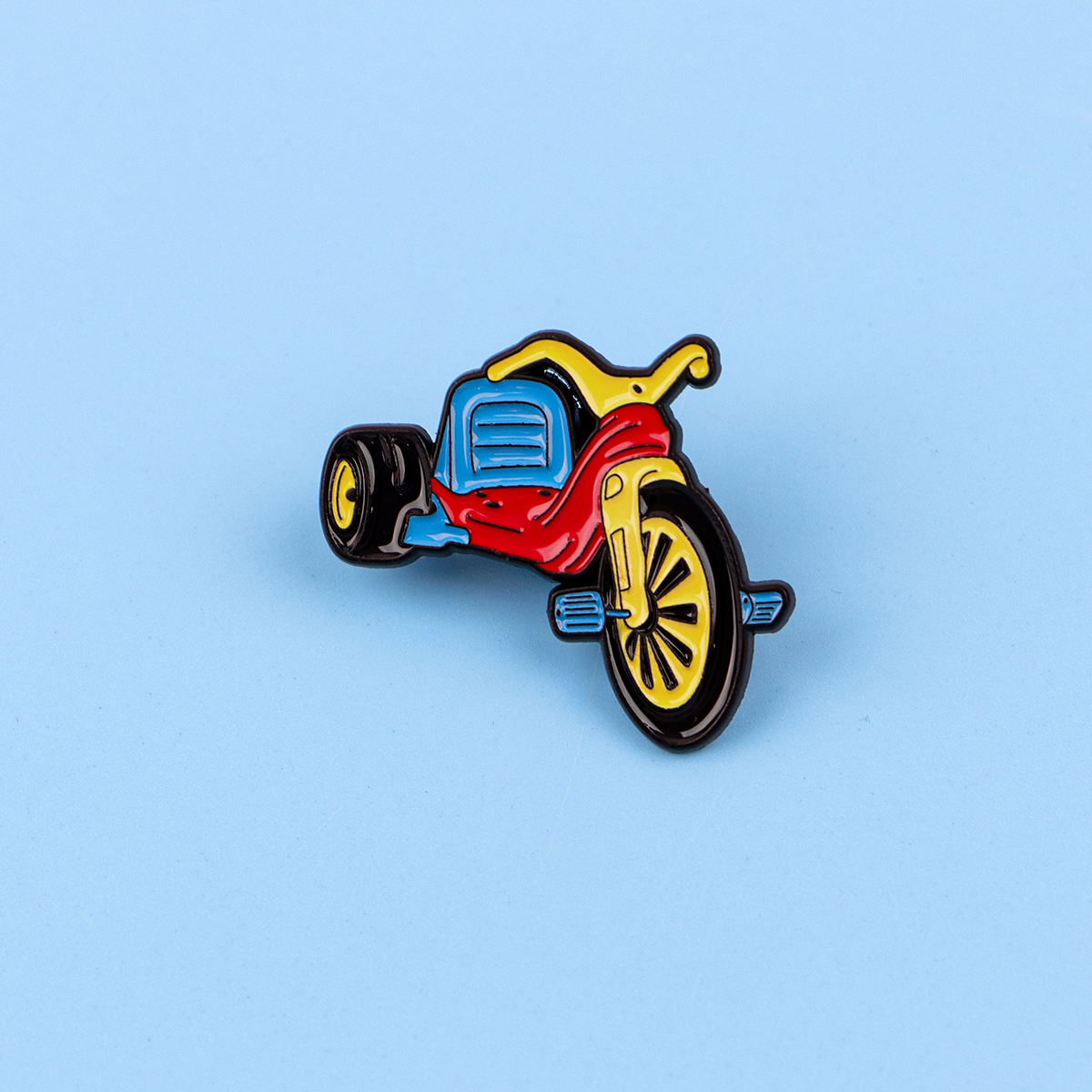 Retro Bicycle Enamel Pin Vinta - Vintage Fashion Boutique ulasan dan harga