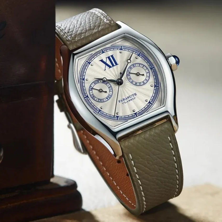 FARASUTE Men Pilot Watch 36mm* - Vintage Fashion Week ulasan dan harga