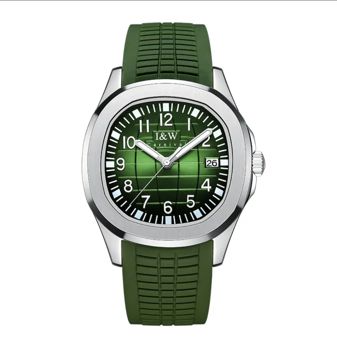 I&W Mens Automatic Watches 42m - Vintage Fashion Week ulasan dan harga