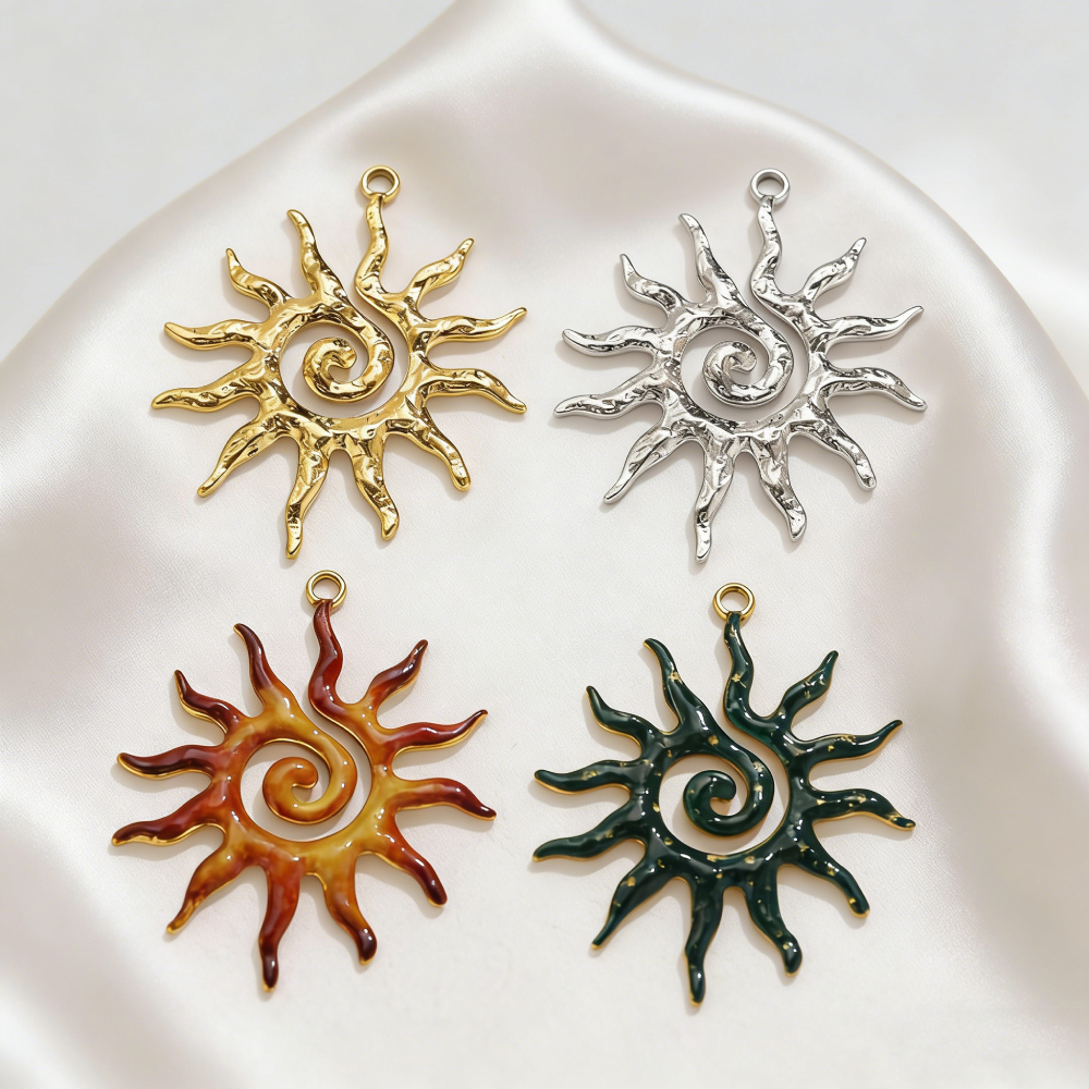 5PCS Stainless Steel Vintage S - Vintage Fashion Words ulasan dan harga