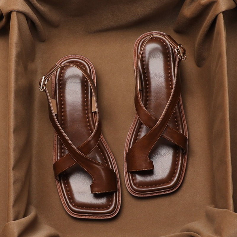 Vintage Summer Open Toe Women  - Vintage And Modern Fashion ulasan dan harga
