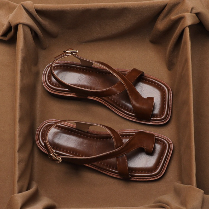 Vintage Summer Open Toe Women  - Vintage And Modern Fashion ulasan dan harga