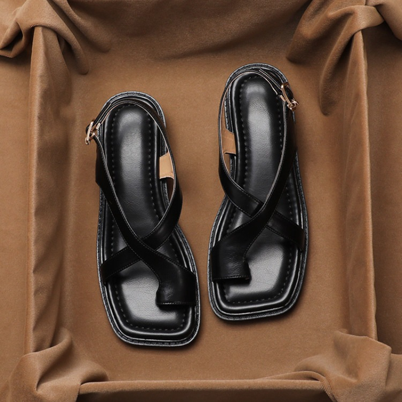 Vintage Summer Open Toe Women  - Vintage And Modern Fashion ulasan dan harga
