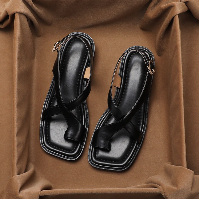 Vintage Summer Open Toe Women  - Vintage And Modern Fashion ulasan dan harga