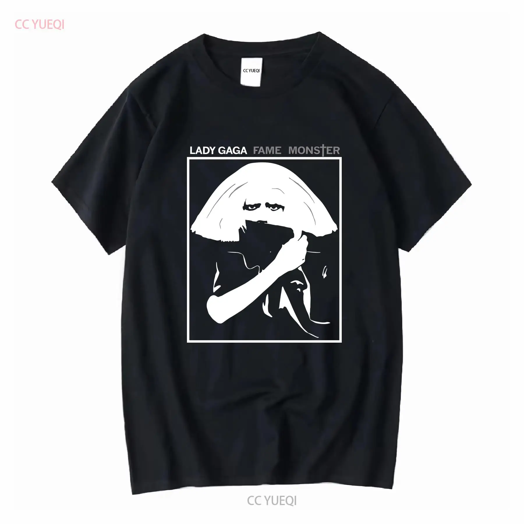 Lady Gaga Fame Monster T Shirt - Vintage Fashion Rings ulasan dan harga