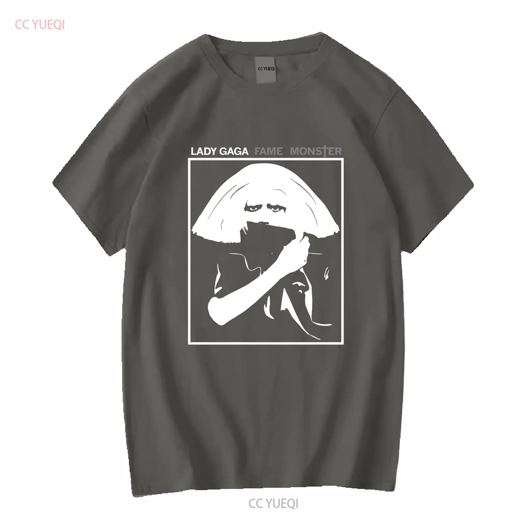 Lady Gaga Fame Monster T Shirt - Vintage Fashion Rings ulasan dan harga