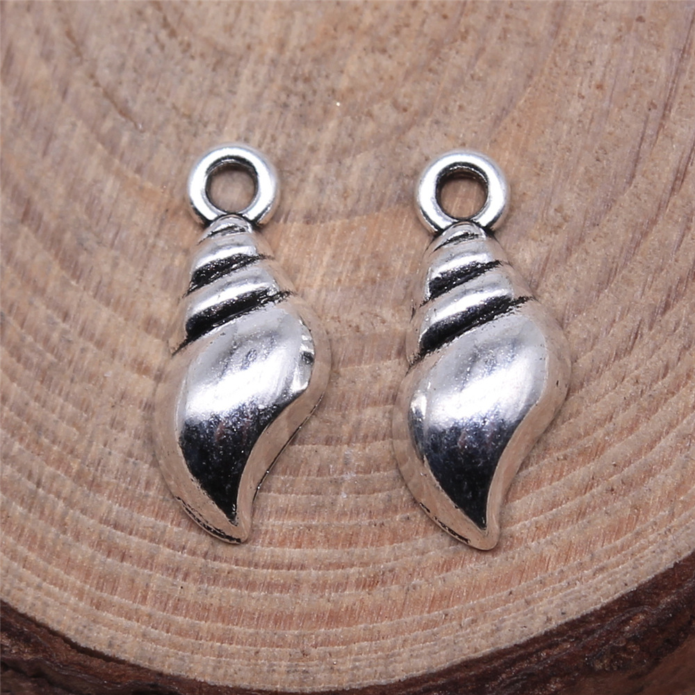 20pcs 16x17mm Antique Silver C - Vintage Fashion Words ulasan dan harga