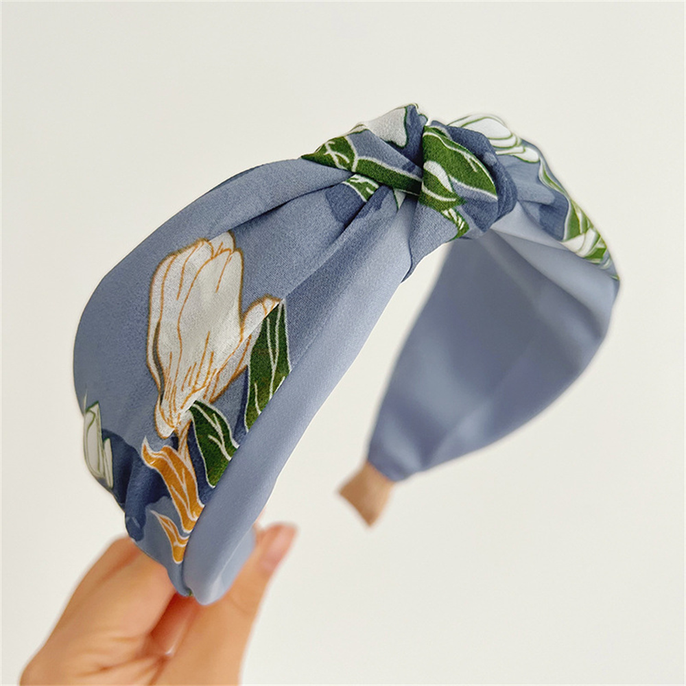 Bohemia Fabric Wide Headbands  - Vintage Fashion Boutique ulasan dan harga