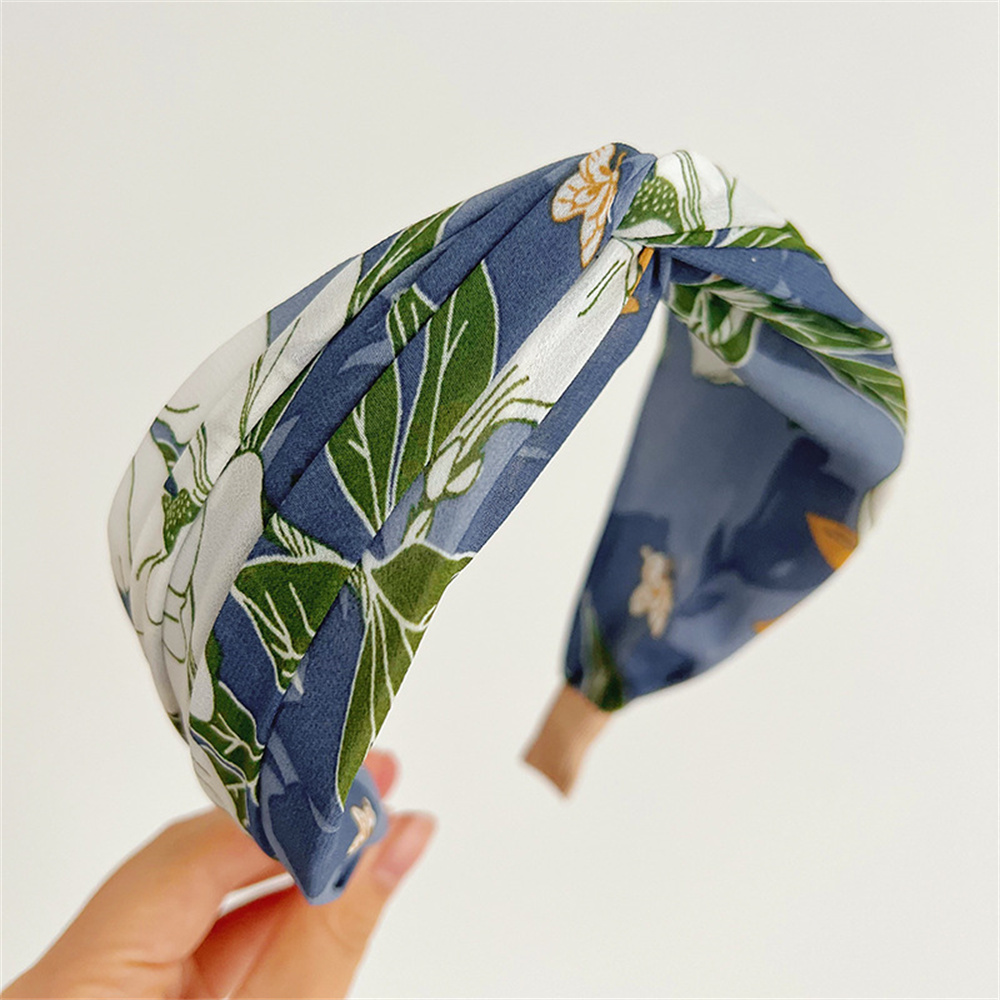 Bohemia Fabric Wide Headbands  - Vintage Fashion Boutique ulasan dan harga