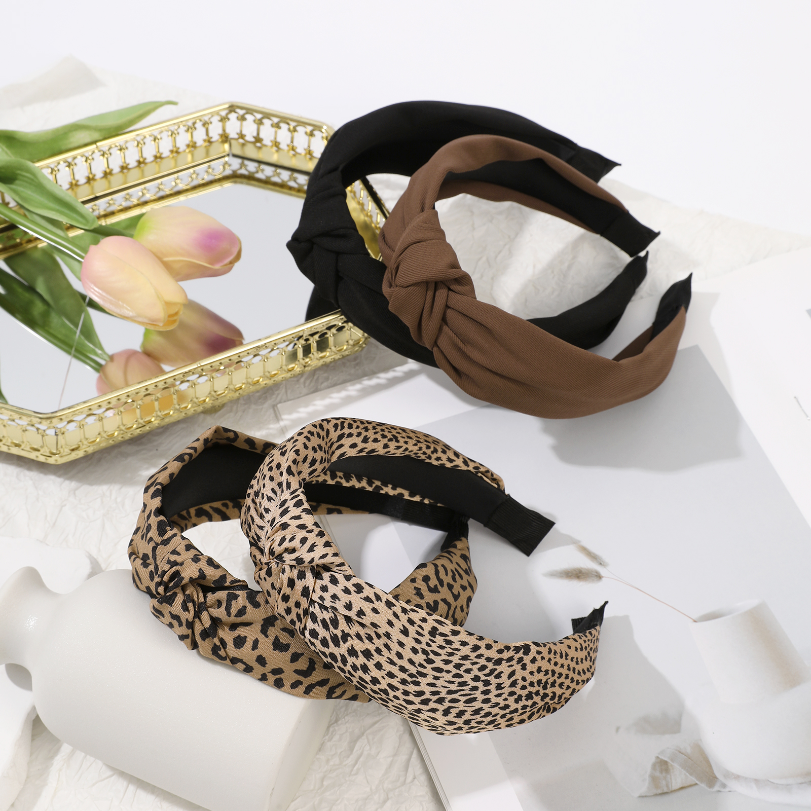 Fashion Leopard Print Headband - Vintage Fashion Boutique ulasan dan harga
