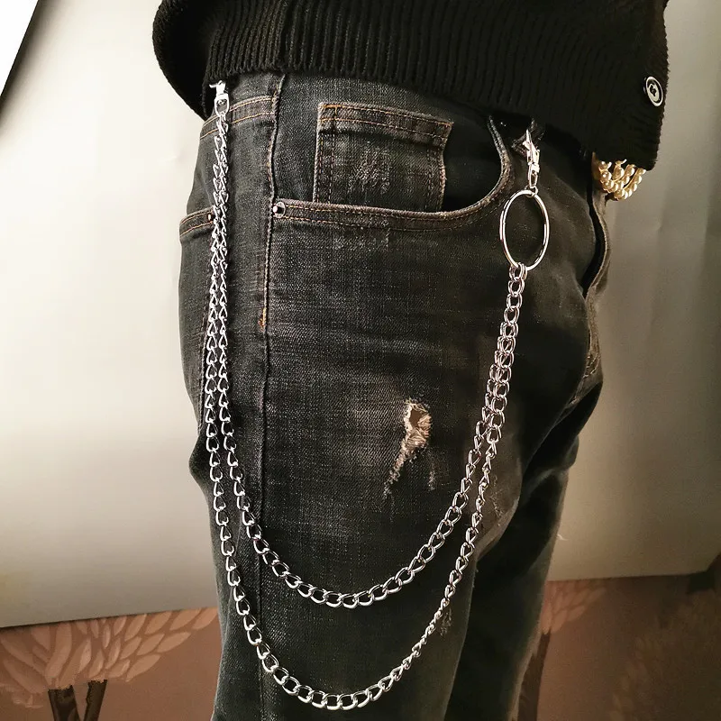 Layer Metal Belt Chain Punk Ho - Vintage Fashion Words ulasan dan harga