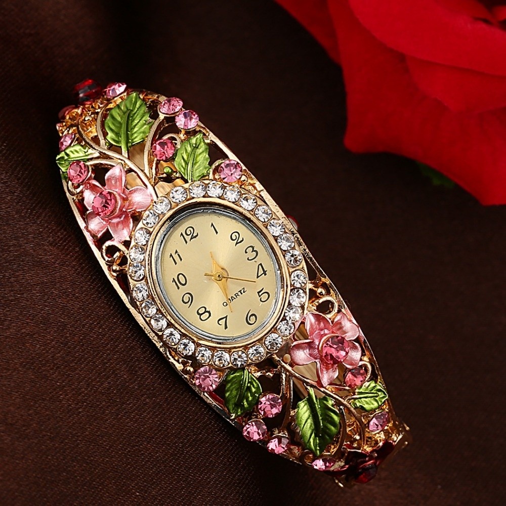 Rich In Flowers Vintage Watch  - Vintage Fashion Week ulasan dan harga