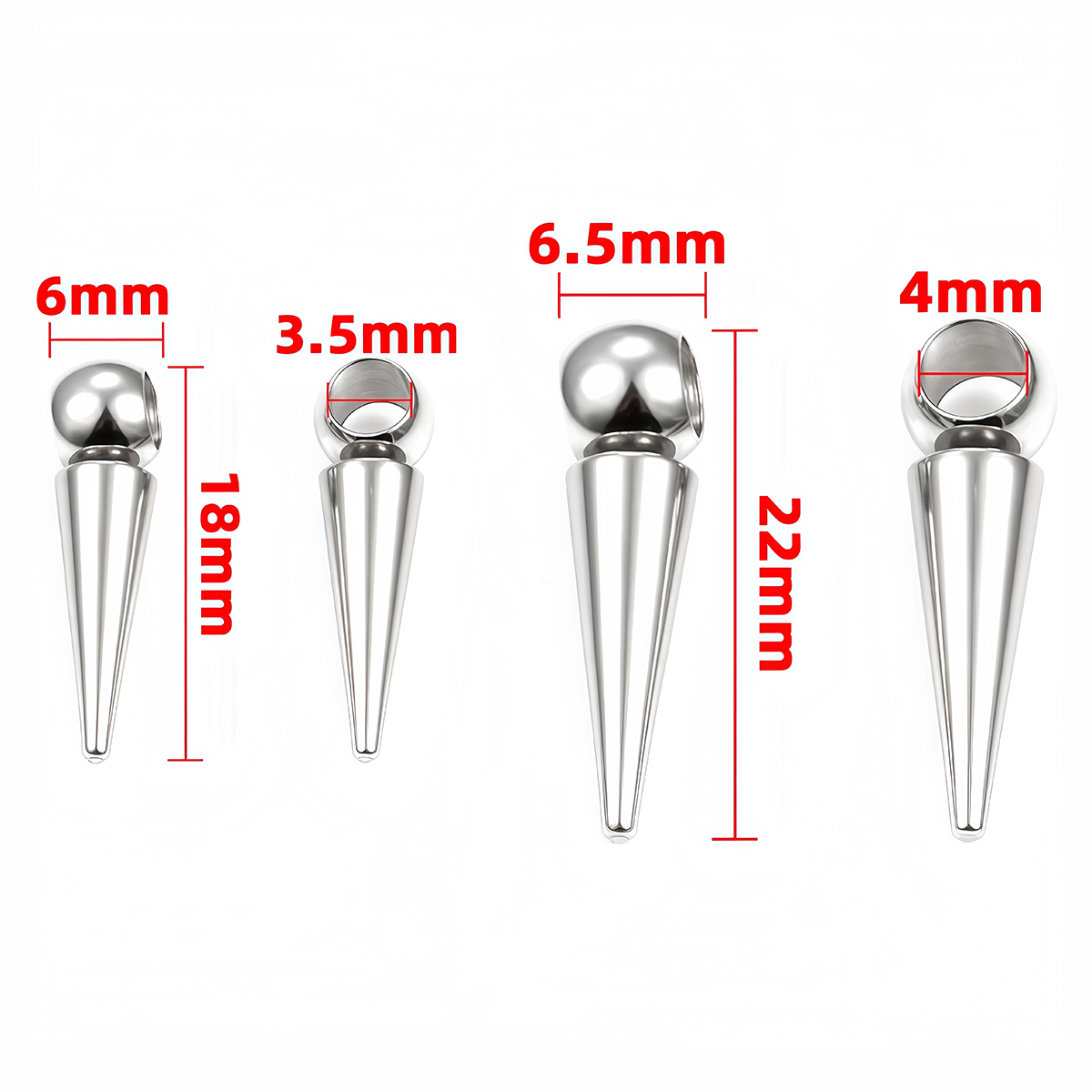 10pcs Retro Cone Charms Pendan - Vintage Fashion Words ulasan dan harga