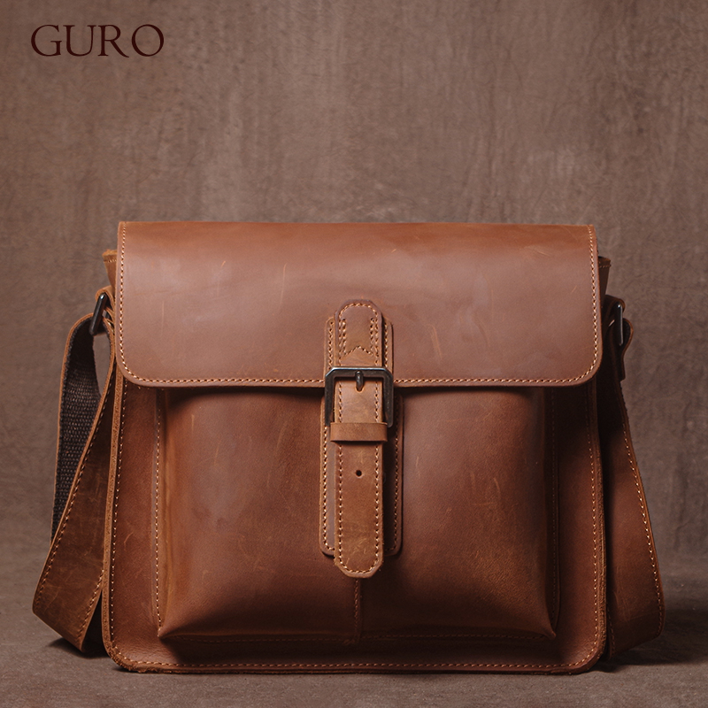 GURO Luxury Brand Genuine Leat - Vintage Fashion Boutique ulasan dan harga