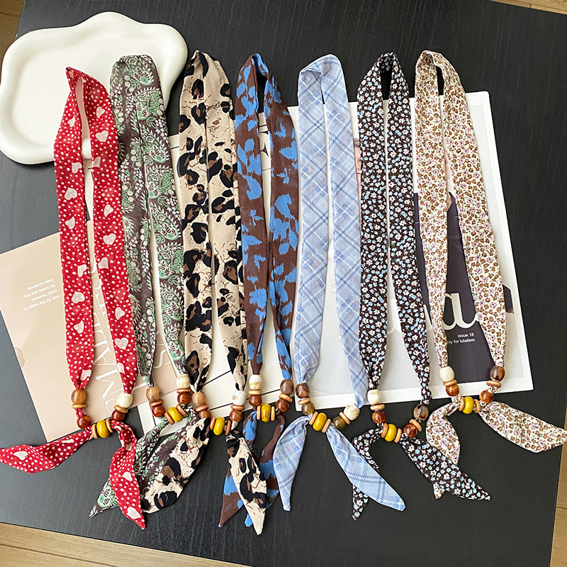 Vintage Bohemian Skinny Scarf  - Vintage Fashion Rings ulasan dan harga
