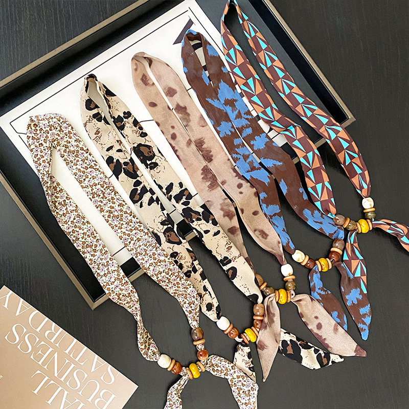 Vintage Bohemian Skinny Scarf  - Vintage Fashion Rings ulasan dan harga