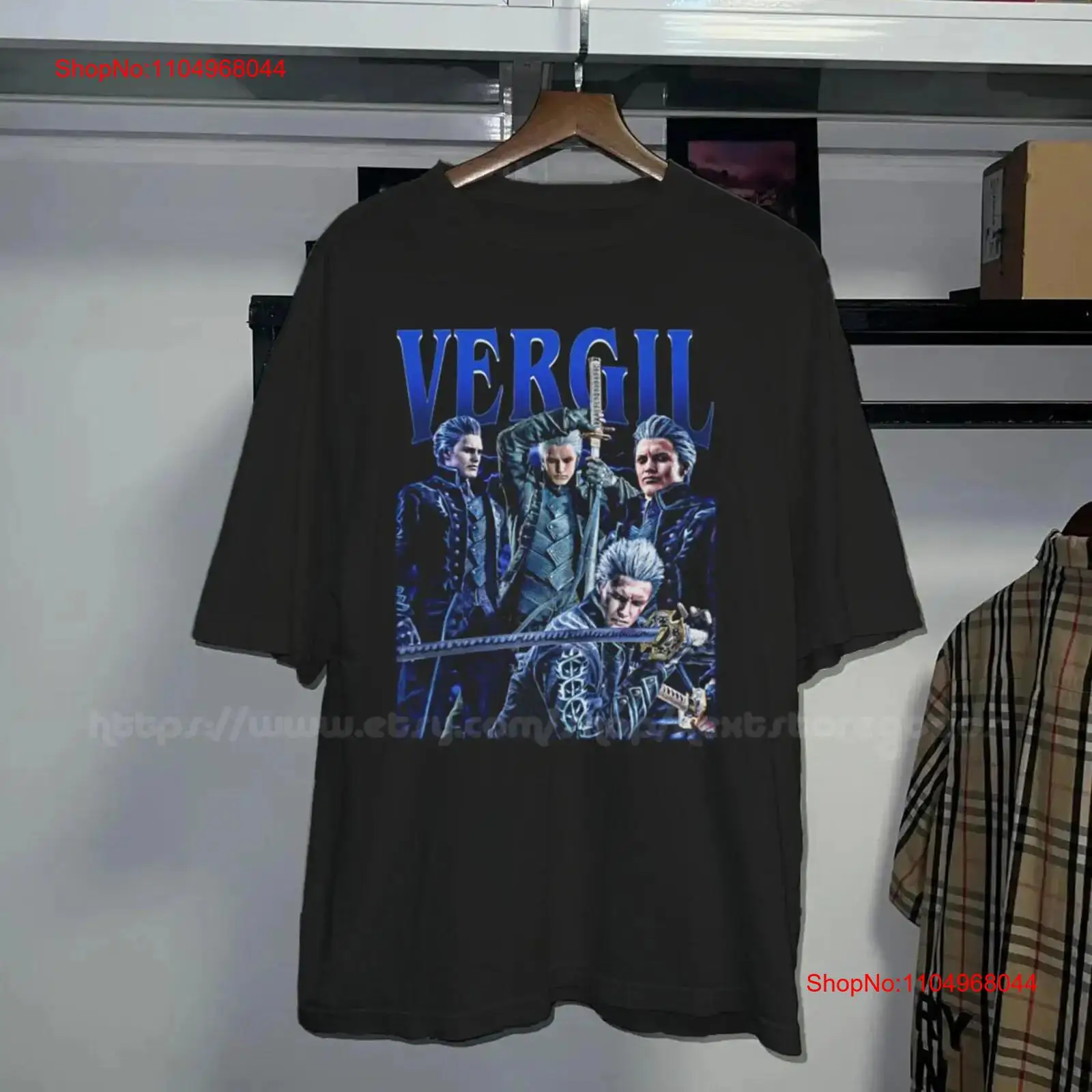 Vergil DMC 90s Vintage T Shirt - Vintage Fashion Enthusiasts ulasan dan harga