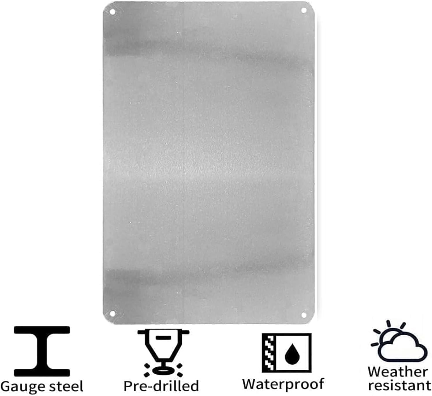 Metal Tin Sign Painting Ghost  - Vintage Fashion Wall Art ulasan dan harga