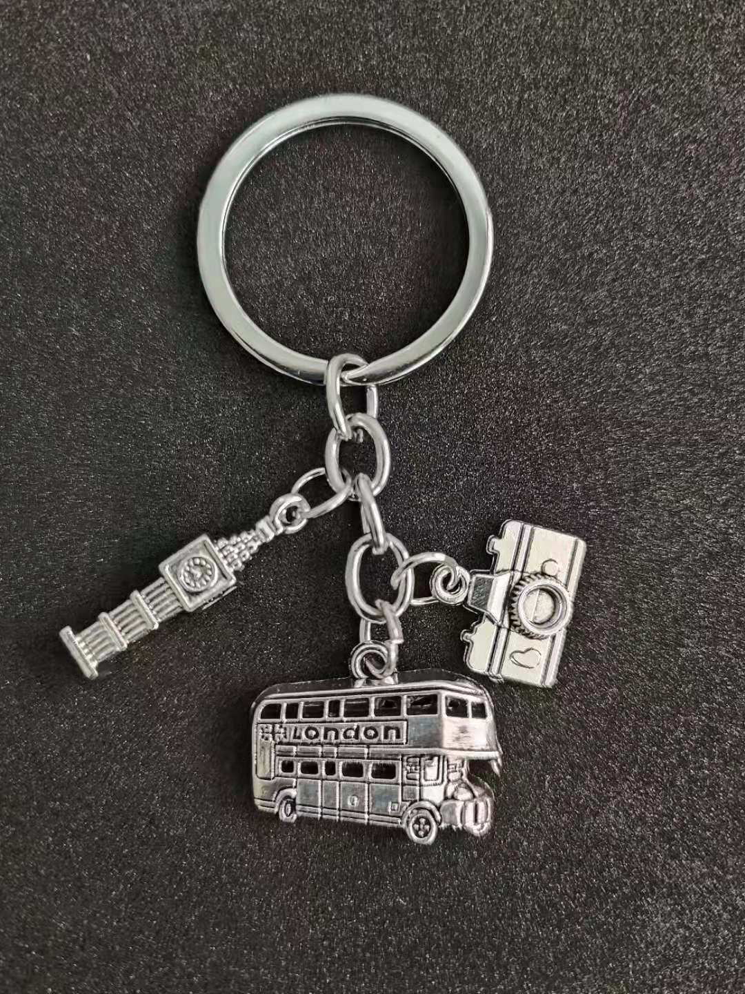 1pc London Keychain Big Ben Ke - Vintage Fashion London ulasan dan harga