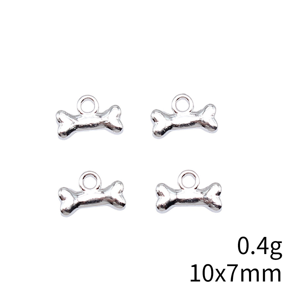 20pcs 10x7mm 5 Colors Dog Bone - Vintage Fashion Words ulasan dan harga