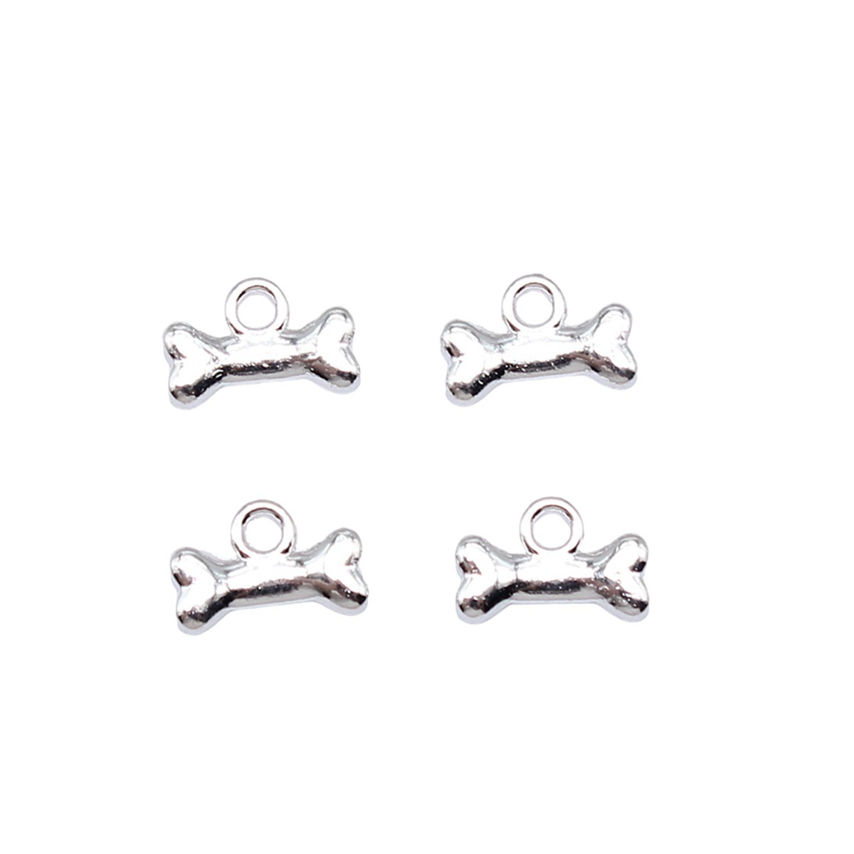 20pcs 10x7mm 5 Colors Dog Bone - Vintage Fashion Words ulasan dan harga