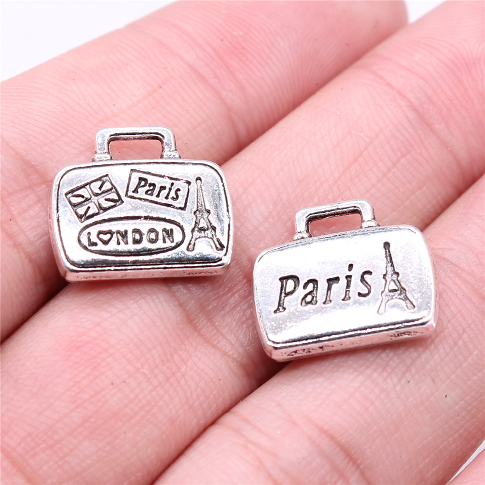 WYSIWYG 5pcs 16x14mm Antique S - Vintage Fashion London ulasan dan harga