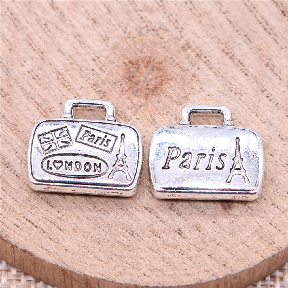 WYSIWYG 5pcs 16x14mm Antique S - Vintage Fashion London ulasan dan harga