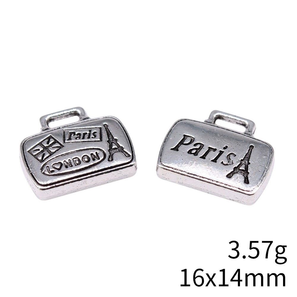 WYSIWYG 5pcs 16x14mm Antique S - Vintage Fashion London ulasan dan harga