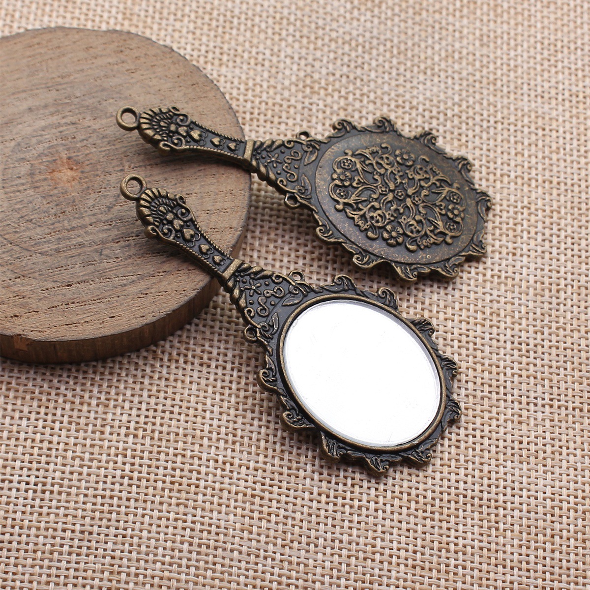 1pcs 70x33mm 2 Colors Antique  - Vintage Fashion Words ulasan dan harga