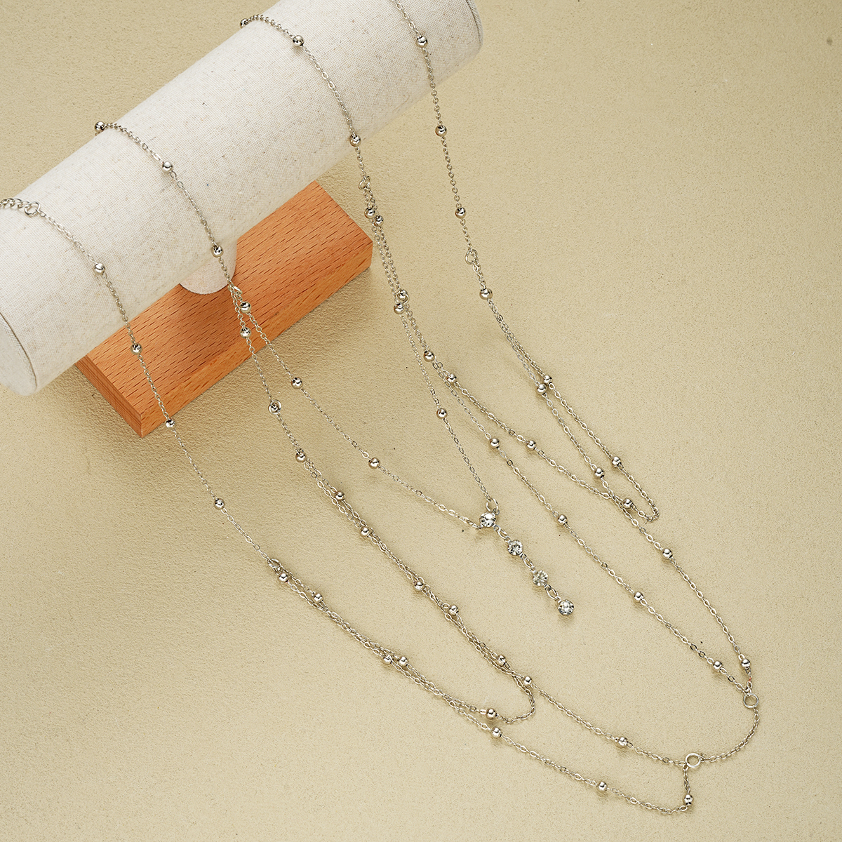 Vintage Silver Color Beaded Cr - Vintage Fashion Words ulasan dan harga