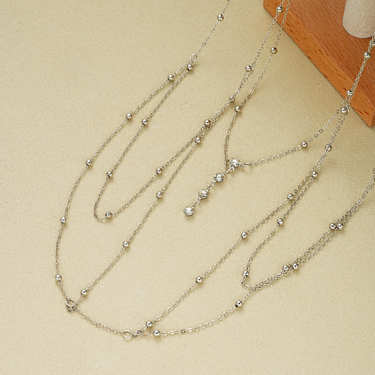 Vintage Silver Color Beaded Cr - Vintage Fashion Words ulasan dan harga