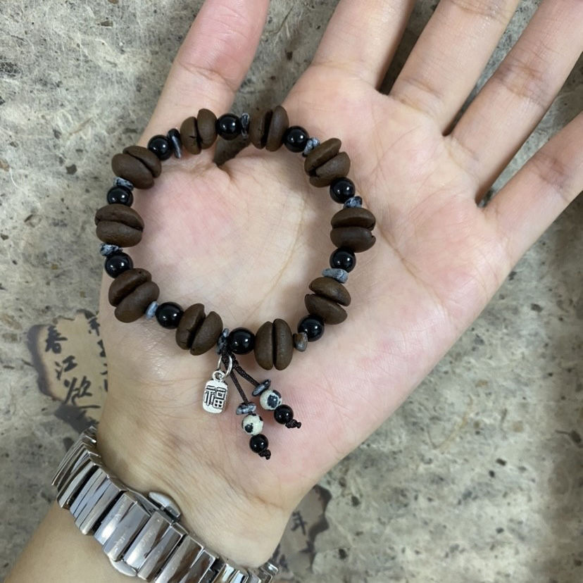 Creative coffee bean Chinese s - Vintage Fashion Enthusiasts ulasan dan harga