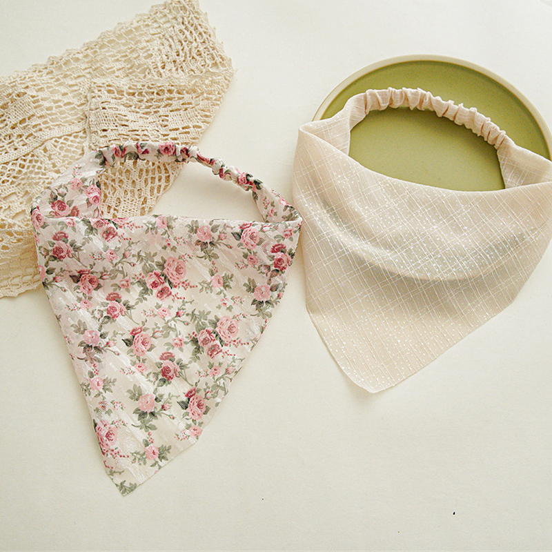Sweet Floral Headscarf Vintage - Vintage Fashion Boutique ulasan dan harga