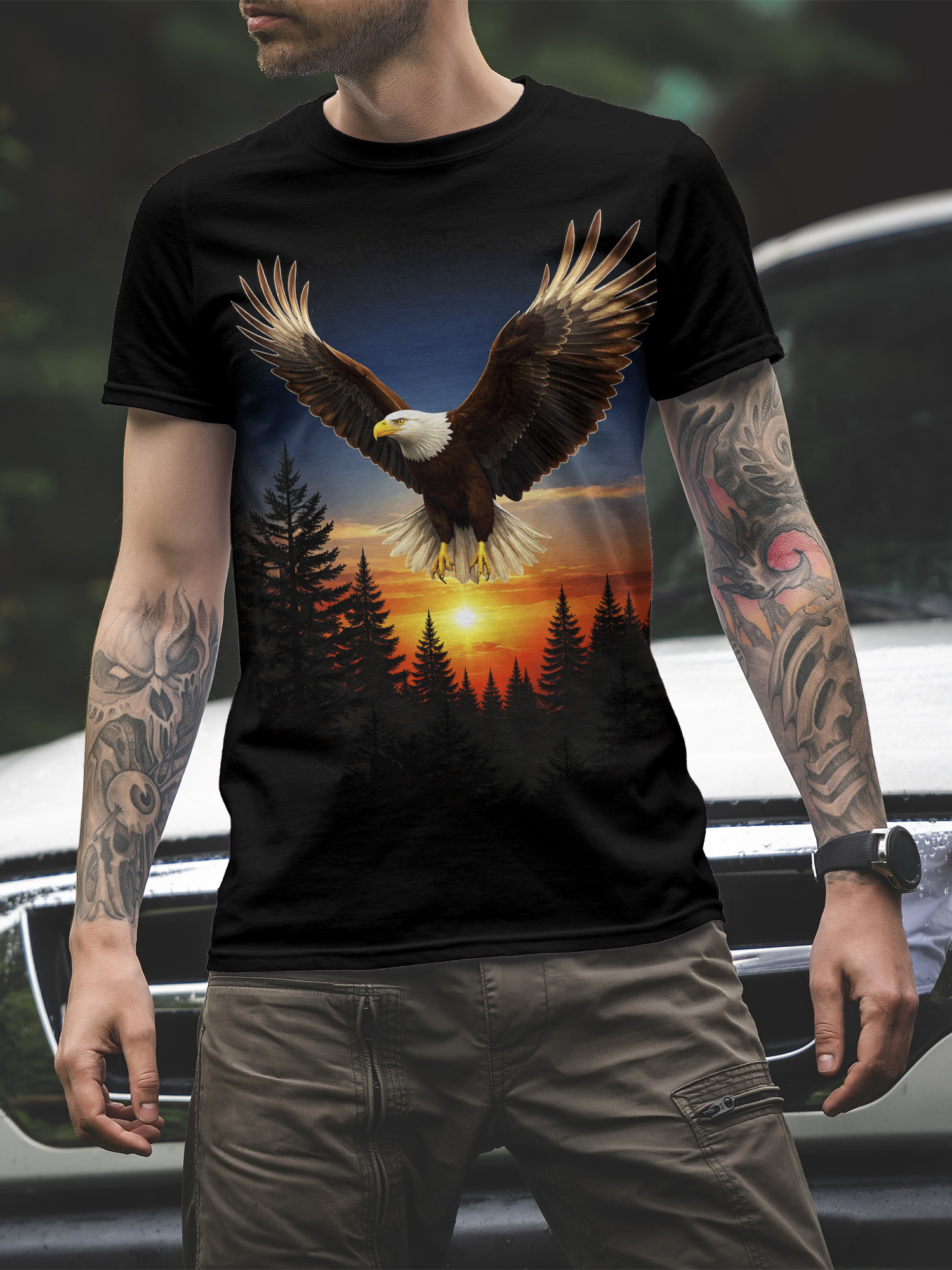BBQ Enthusiast Graphic Tee Vin - Vintage Fashion Enthusiasts ulasan dan harga