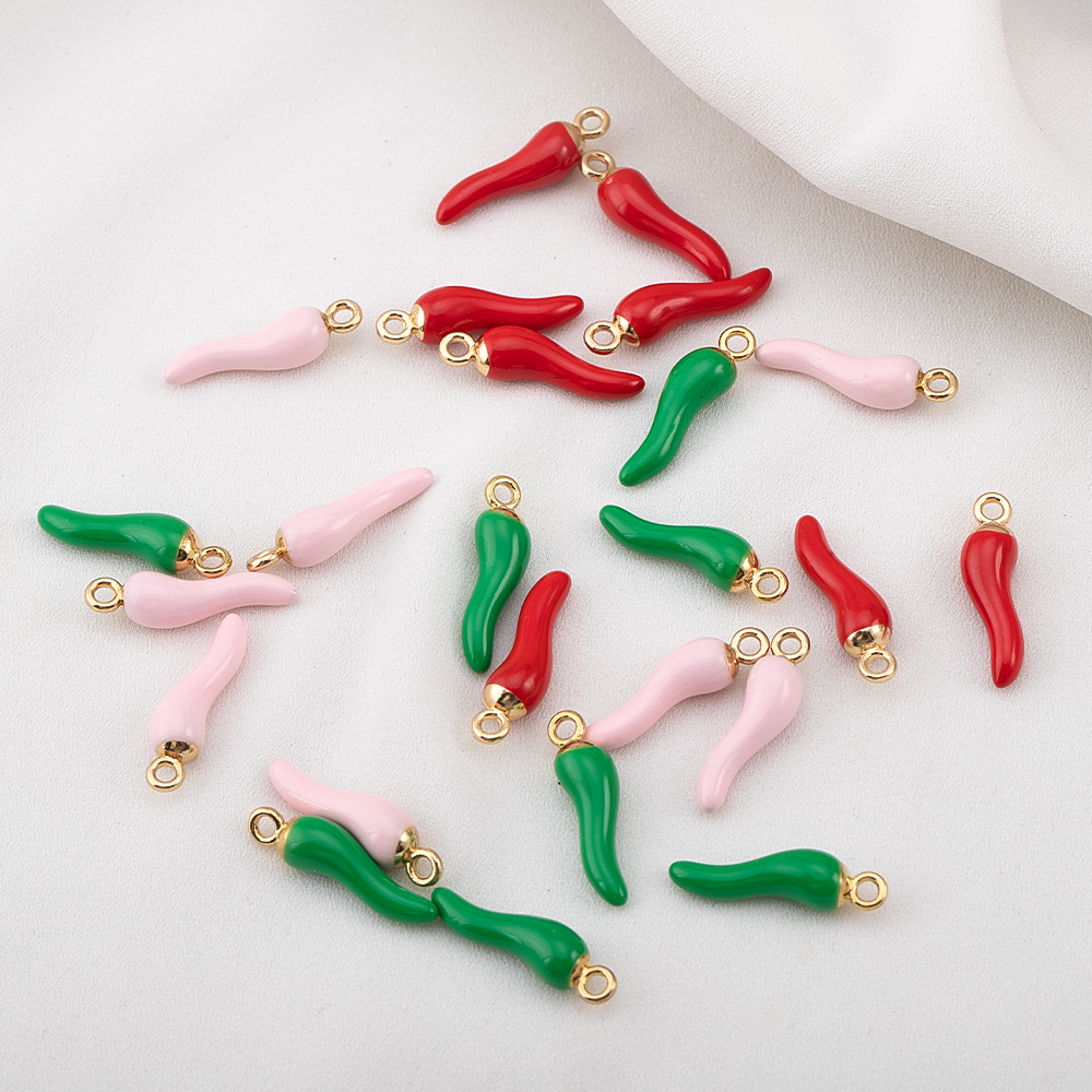 10pcs 5pcs 20pcs Red Hot Chili - Vintage Fashion Words ulasan dan harga