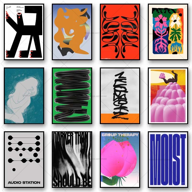 Vintage Classic Posters Retro  - Vintage Fashion Wall Art ulasan dan harga