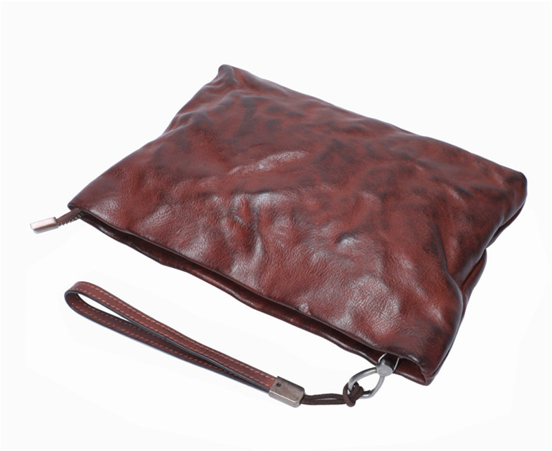 Fashion simple genuine leather - Vintage Fashion Boutique ulasan dan harga