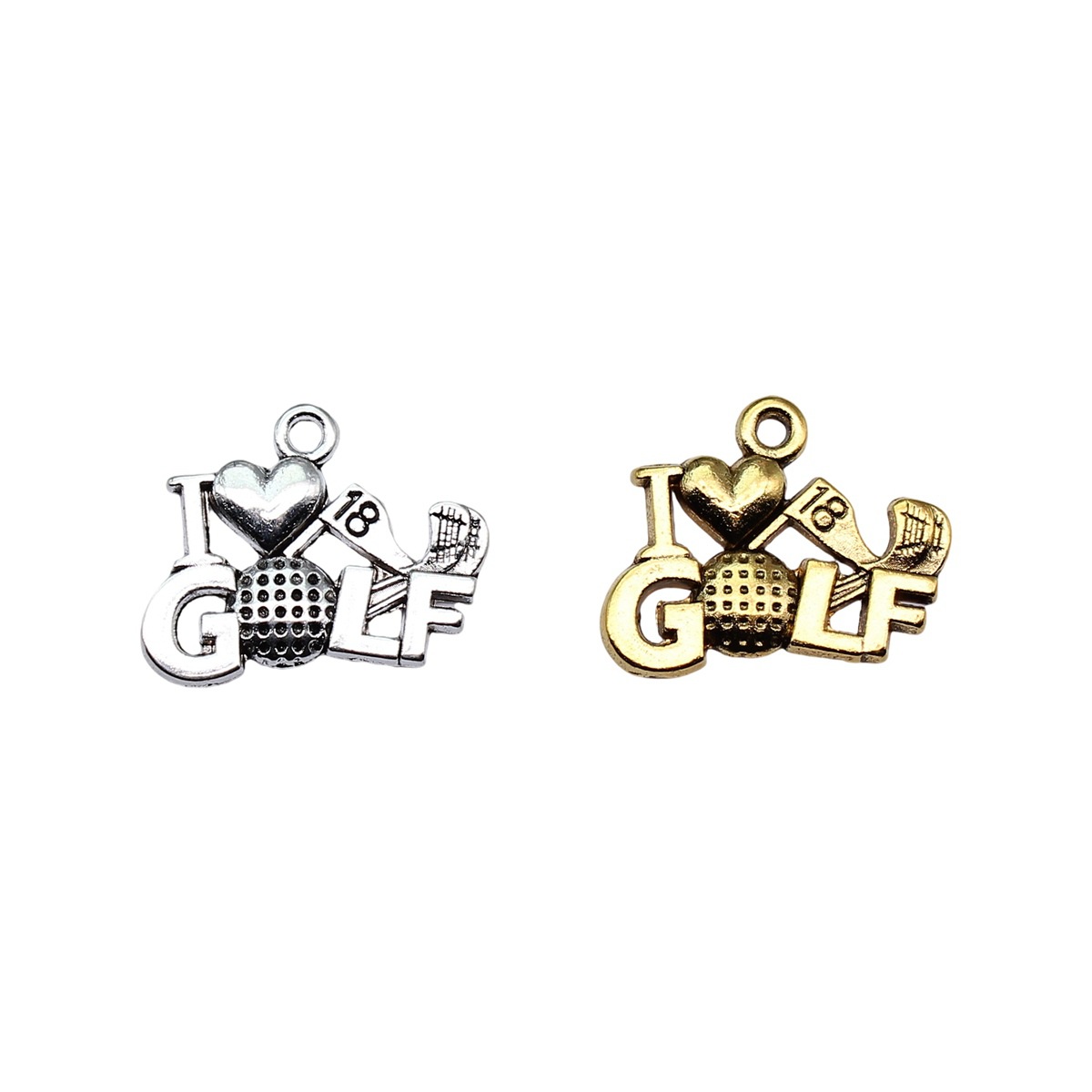 WYSIWYG 20pcs 22x18mm 2 Colors - Vintage Fashion Words ulasan dan harga