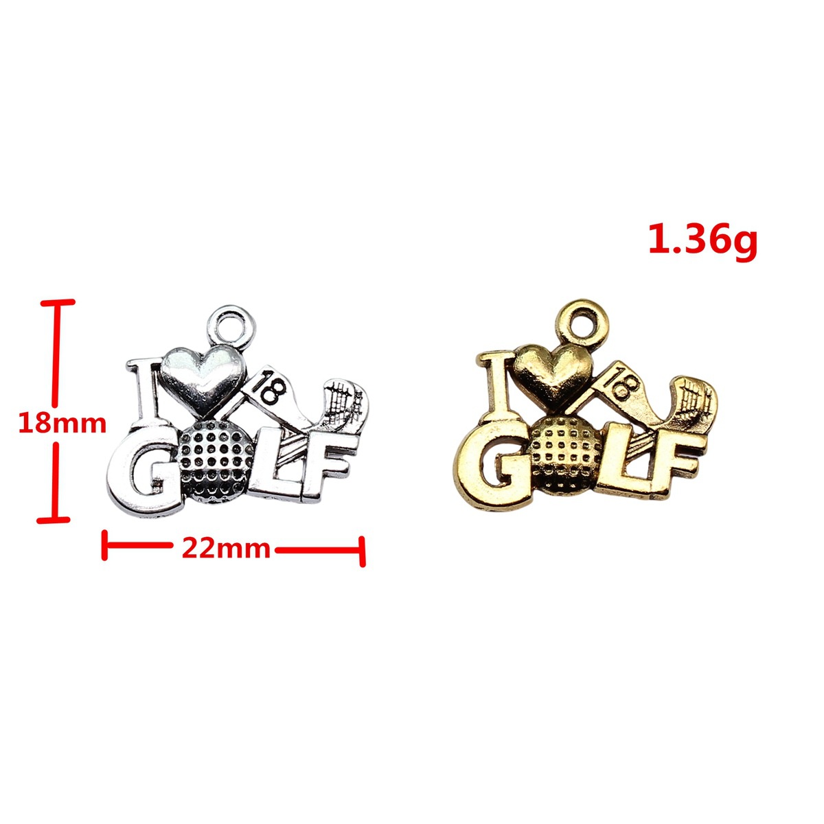WYSIWYG 20pcs 22x18mm 2 Colors - Vintage Fashion Words ulasan dan harga