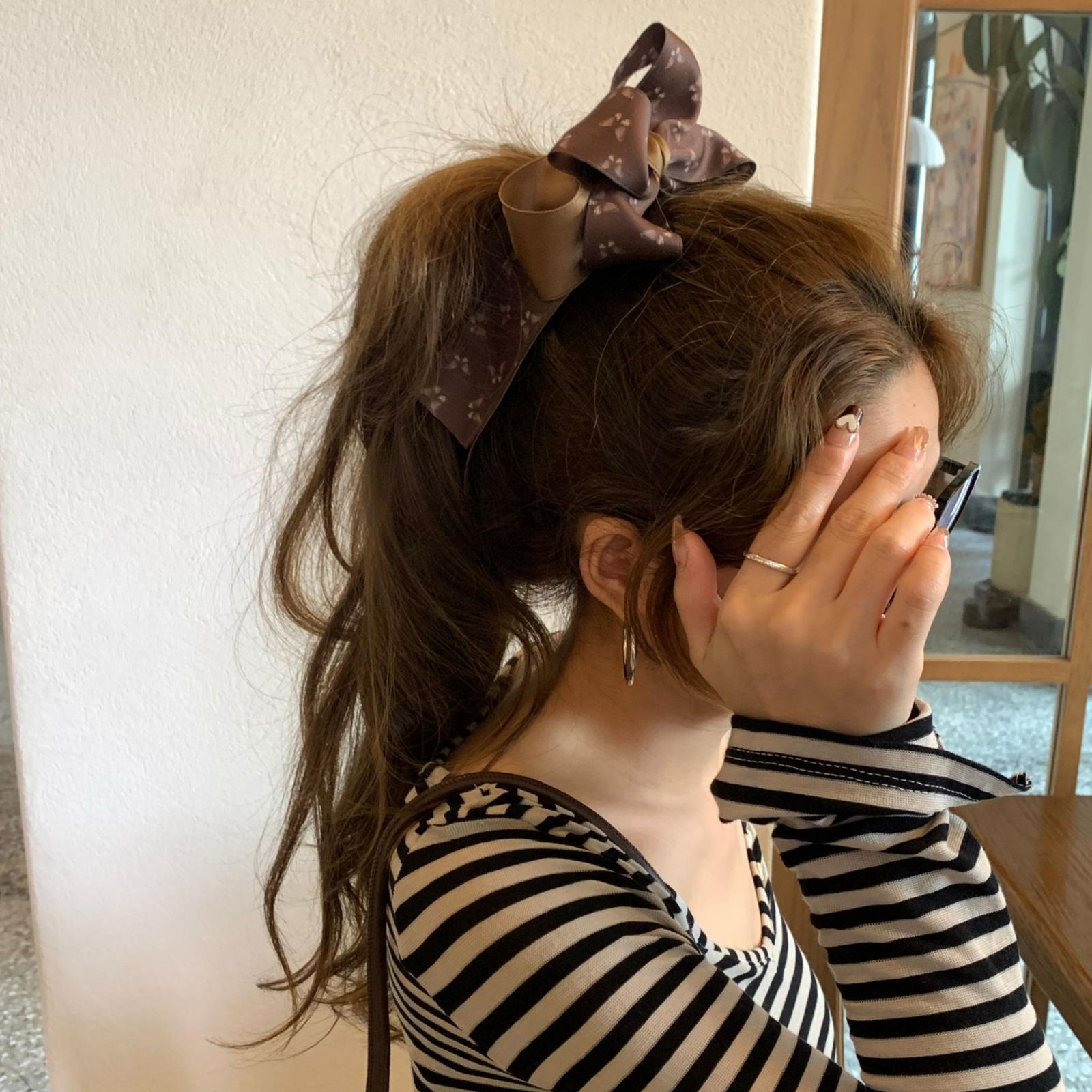 1 Pc Fabric Large Bow Hair Cli - Vintage Fashion Boutique ulasan dan harga