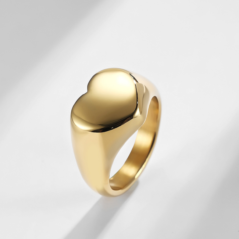 Customized Women Signet Ring C - Vintage Fashion Rings ulasan dan harga