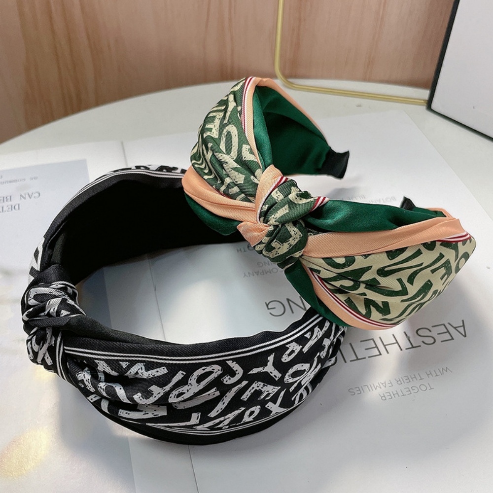 Wide Fabric Knot Headbands For - Vintage Fashion Boutique ulasan dan harga